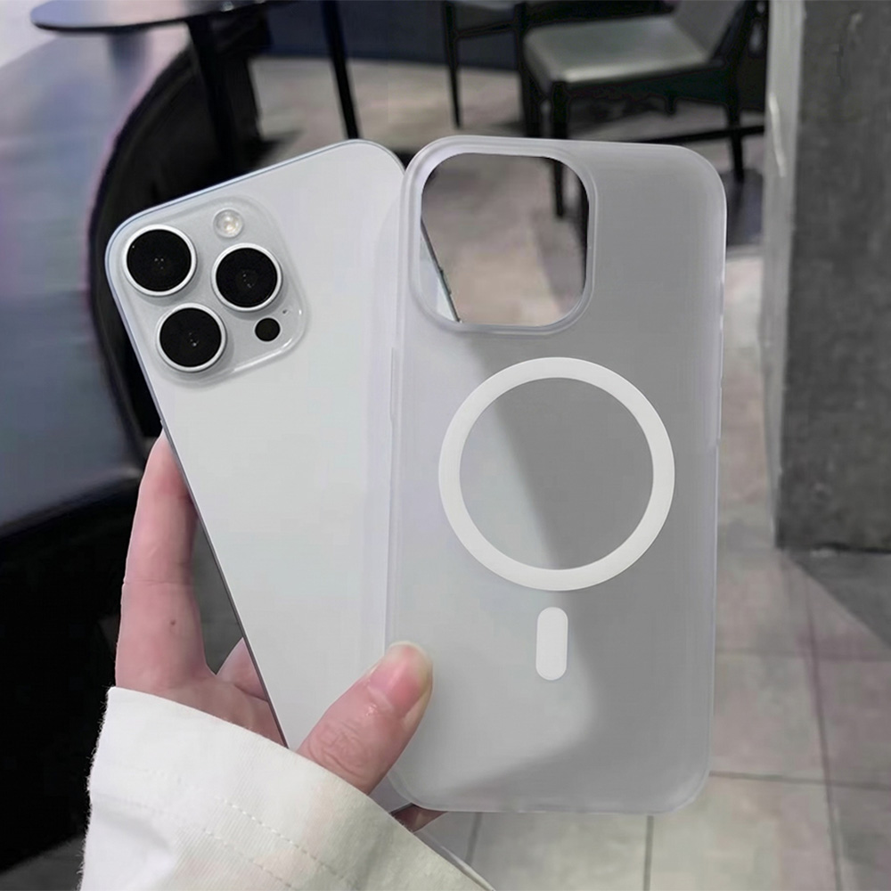 Ring Stand Case - Custodia Magnetica Ultra Sottile Opaca Morbida