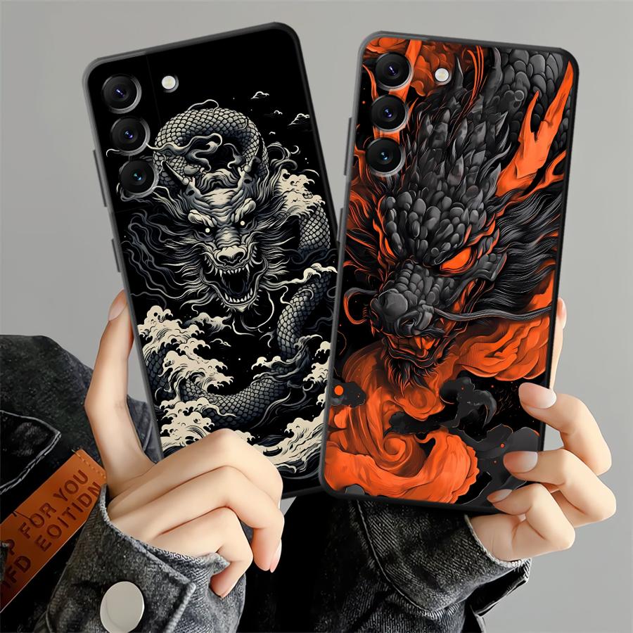 Phone Cases Art - Cover per Telefono con Design Drago