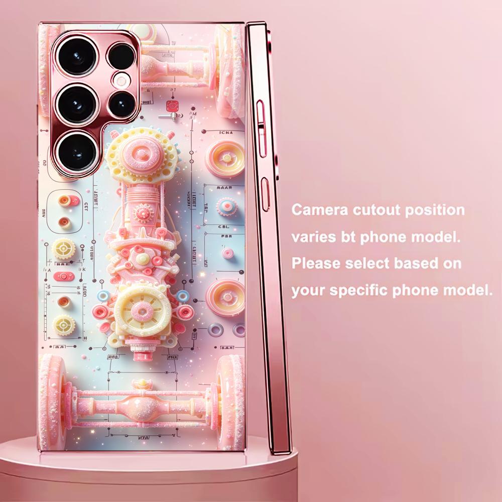 Phone Cases Quad Lock - Custodia per telefono meccanica Pink Candy