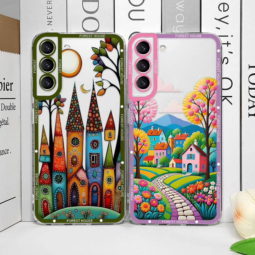 Phone Cases Uae - Custodia per telefono trasparente dipinta a