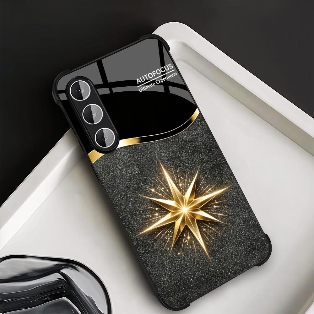 Phone Cases Quad Lock - Custodia per telefono Black Shiny Gold