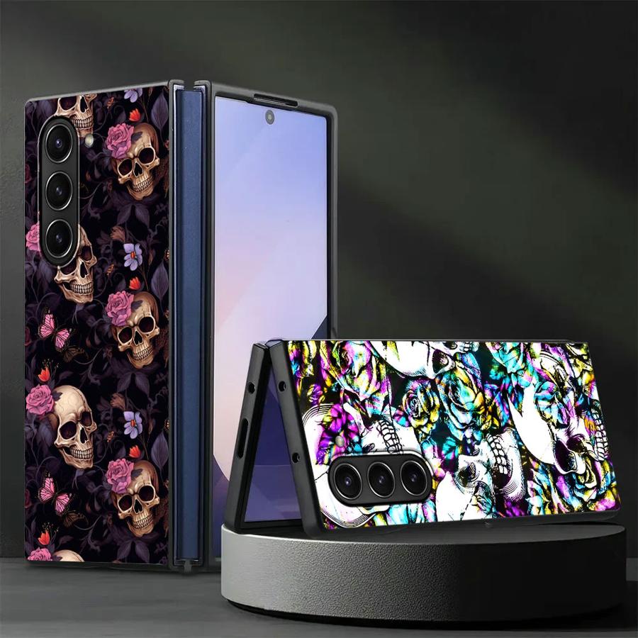 Phone Cases Art - Custodia Skull Art per Samsung Galaxy