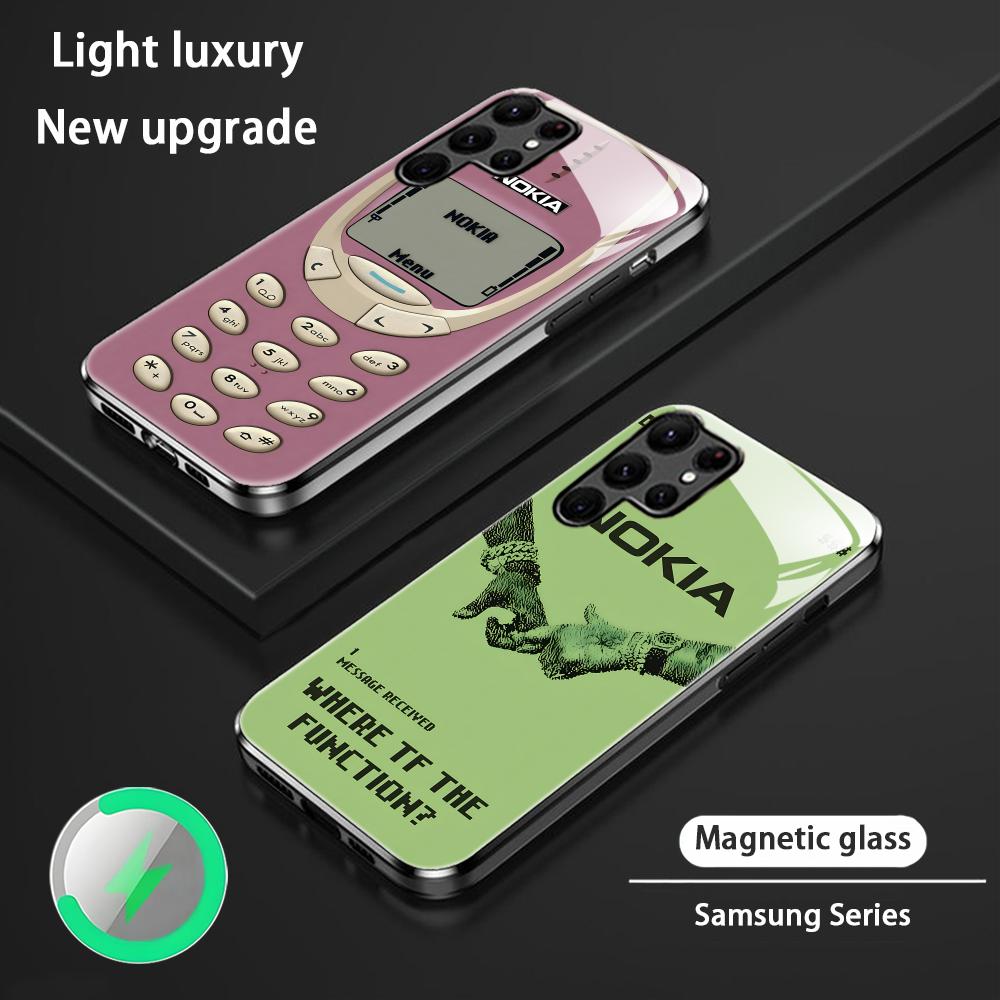 Phone Cases Brand - Custodia Magnetica in Vetro Cool N-Nokiaes-s