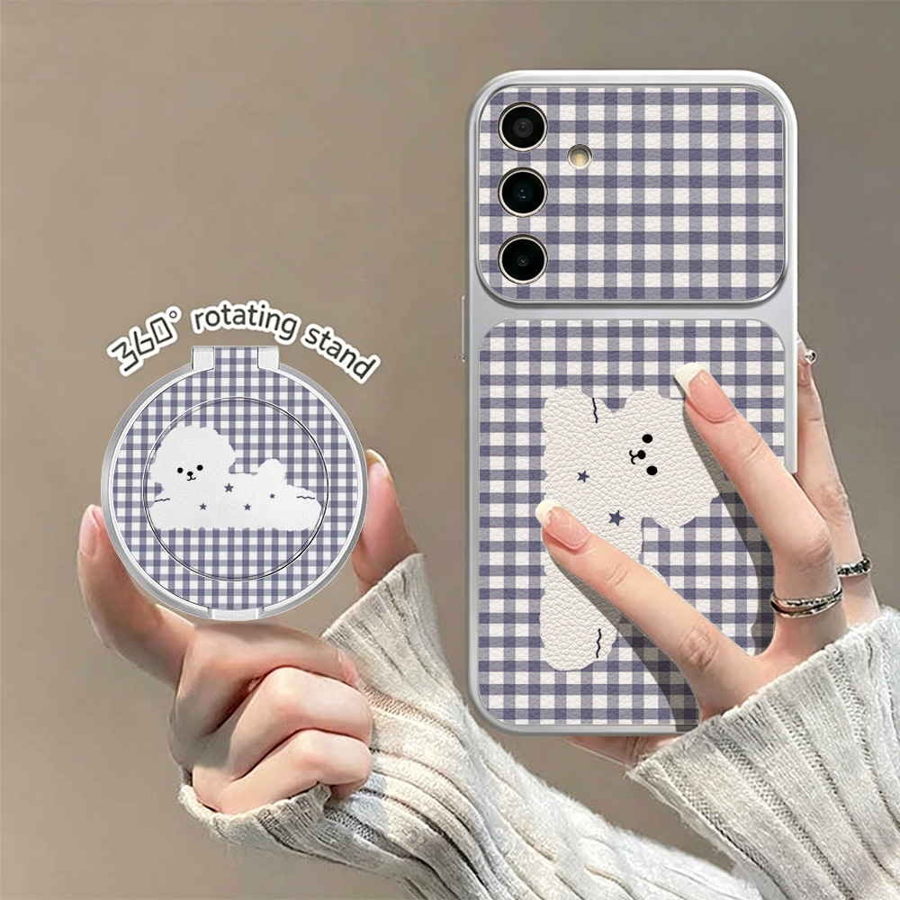 Phone Cases Leather - Custodia per telefono antiurto con supporto