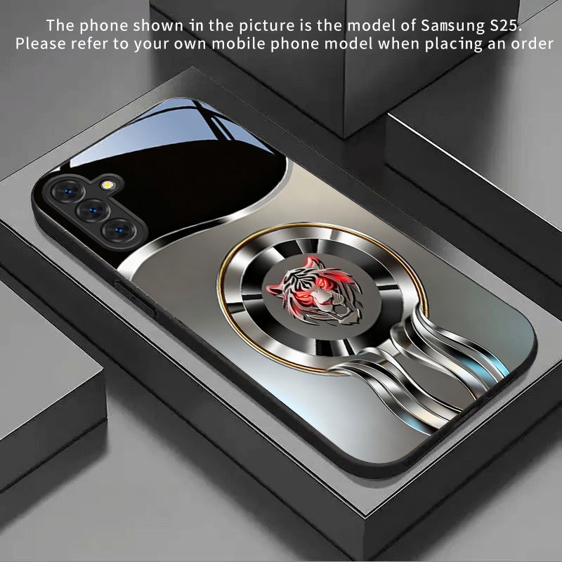 Phone Cases Red - Custodia per telefono in vetro con