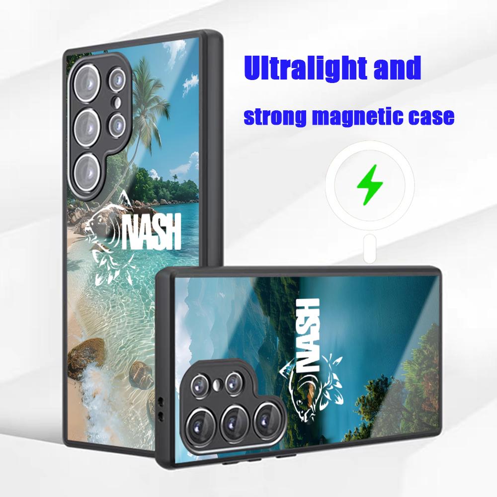 Phone Cases Brand - Custodia Magnetica in Vetro Fashion N-nashES