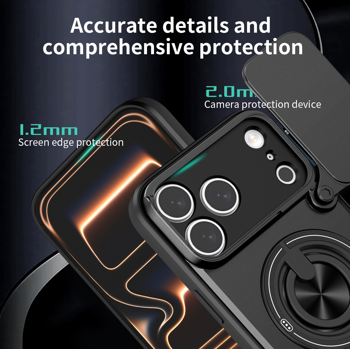 Custodia magnetica per telefon - Ring Stand Case recensione e prezzo