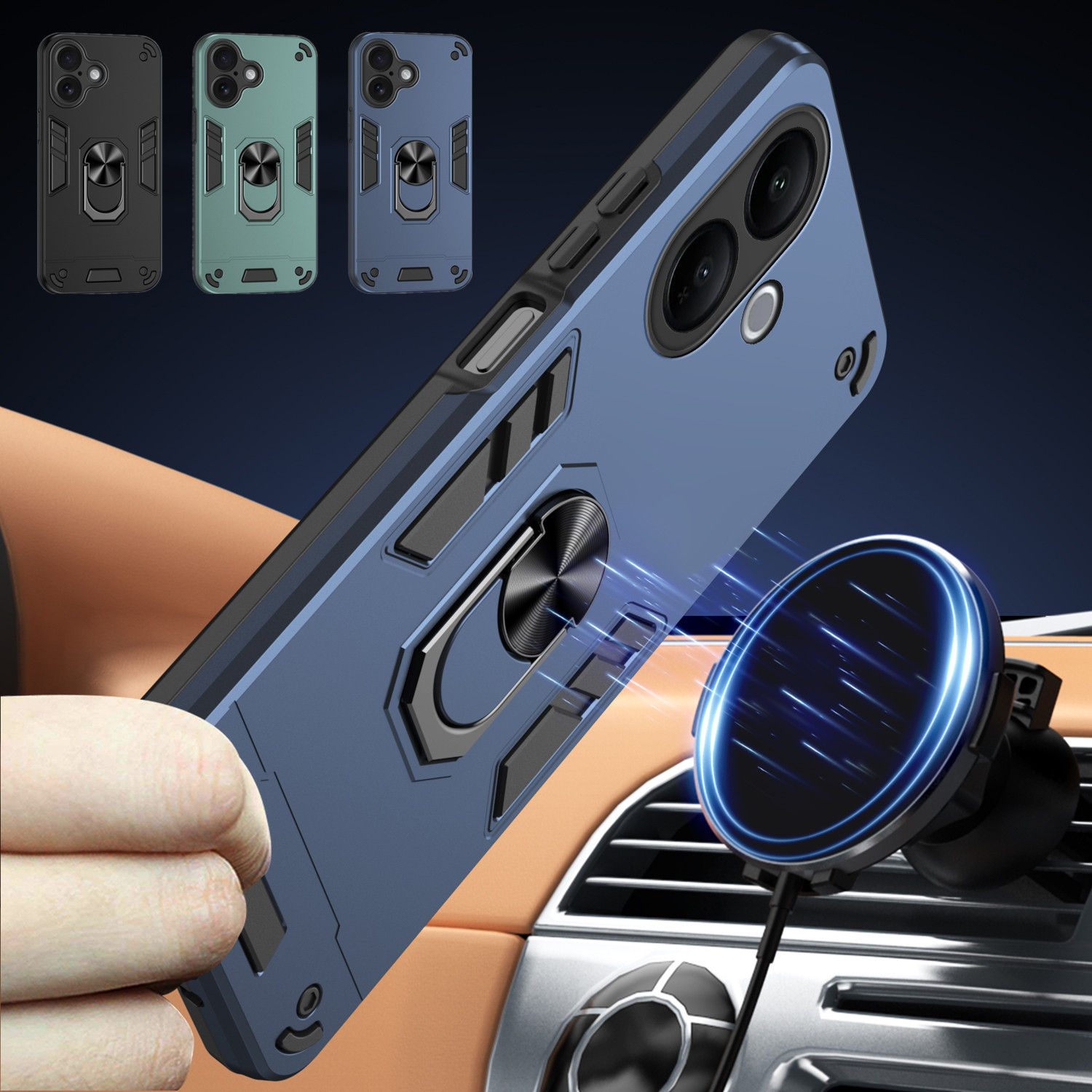 Custodia di grado militare per - Ring Stand Case recensione e prezzo