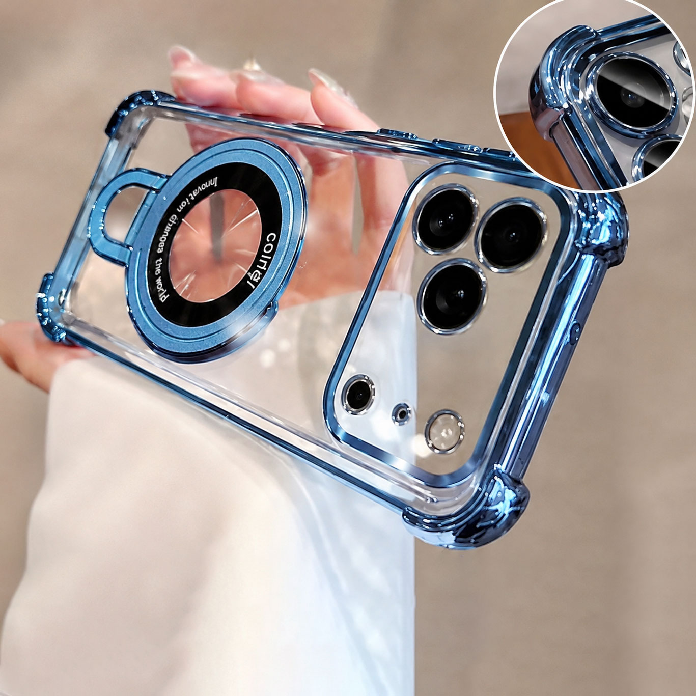 Custodia per telefono di lusso - Ring Stand Case recensione e prezzo