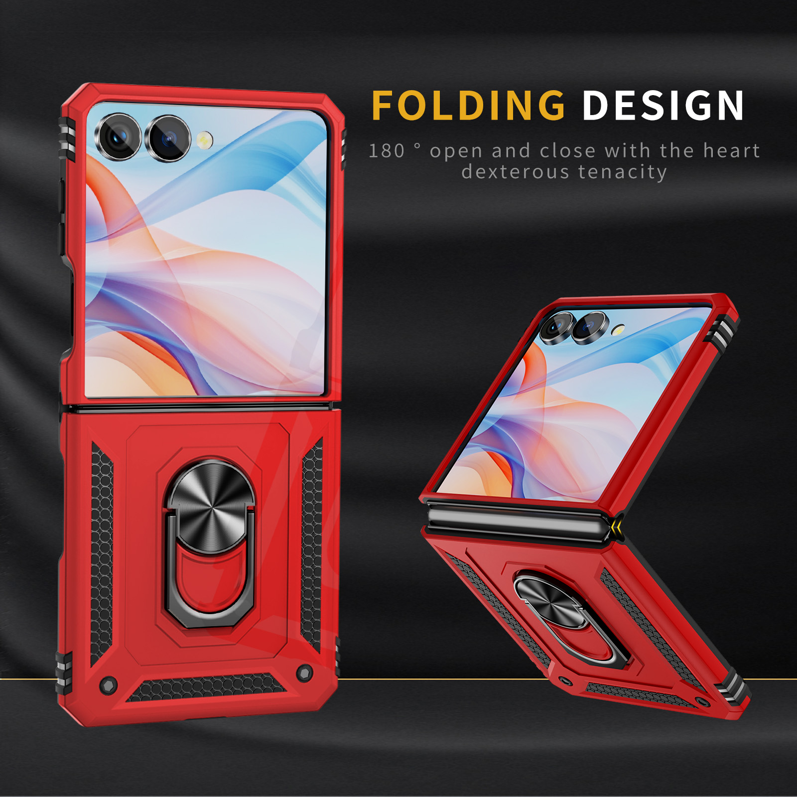 Custodia per telefono antiurto - Ring Stand Case recensione e prezzo