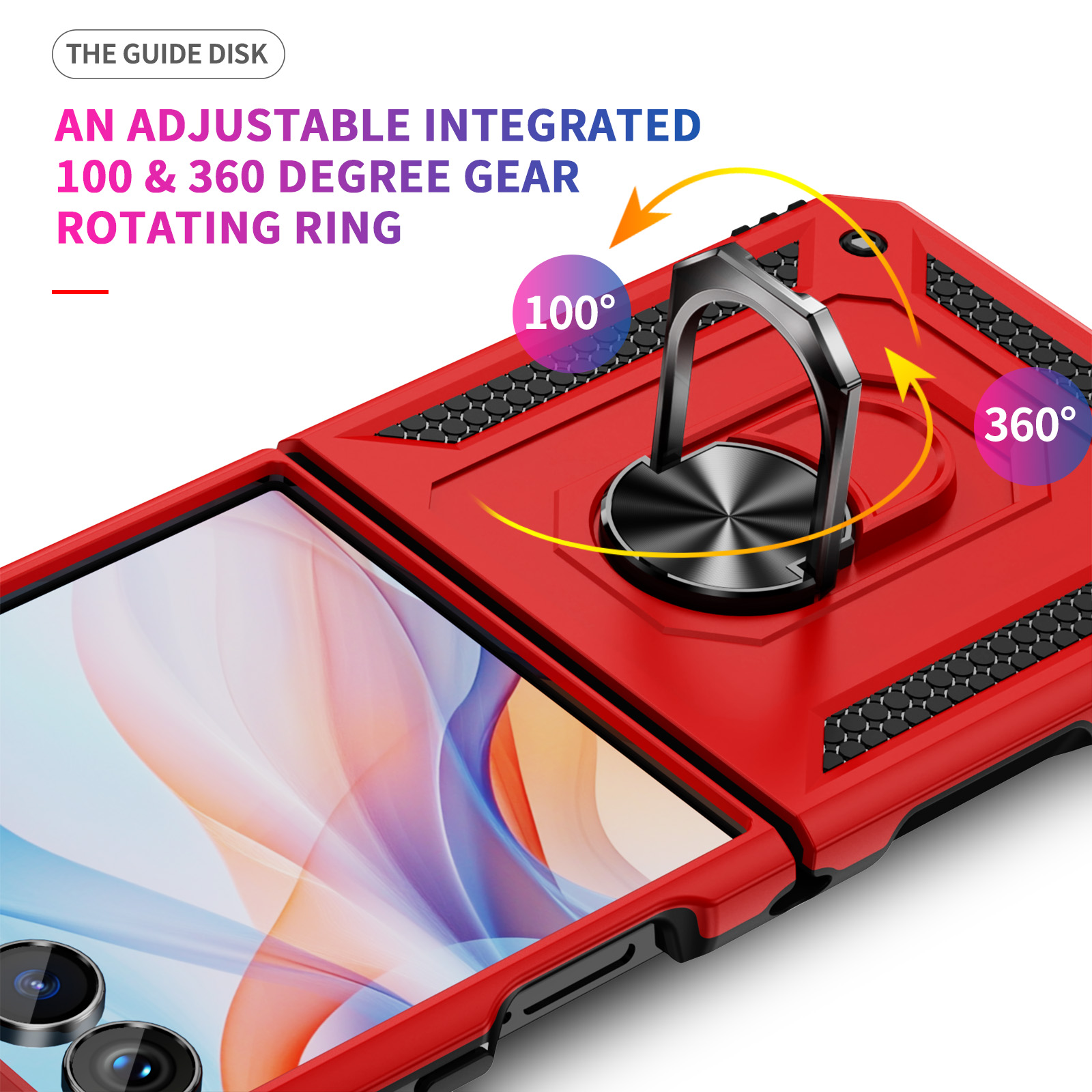 Custodia per telefono antiurto - Ring Stand Case recensione e prezzo