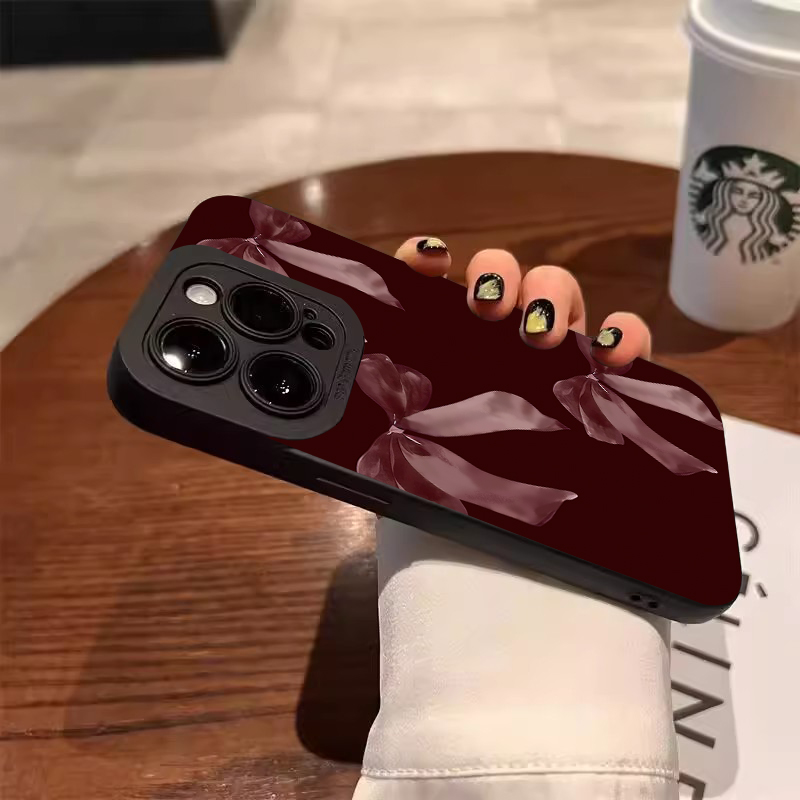 Vino Rosso Bowknot Modello Cus - Phone Cases Red recensione e prezzo