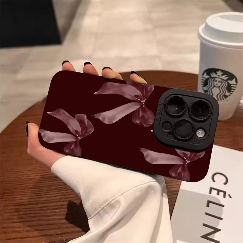 Vino Rosso Bowknot Modello Cus - Phone Cases Red recensione e prezzo
