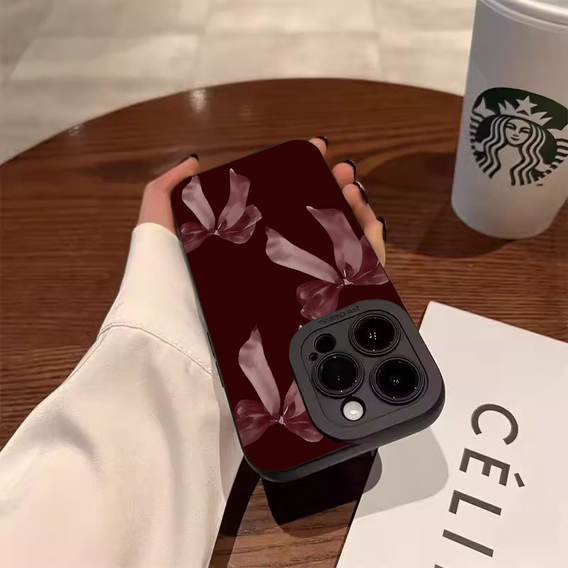 Vino Rosso Bowknot Modello Cus - Phone Cases Red recensione e prezzo