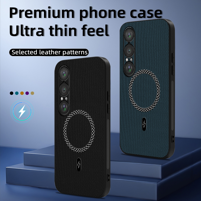 Custodia per Sony Xperia 1 VII - Phone Cases Leather recensione e prezzo